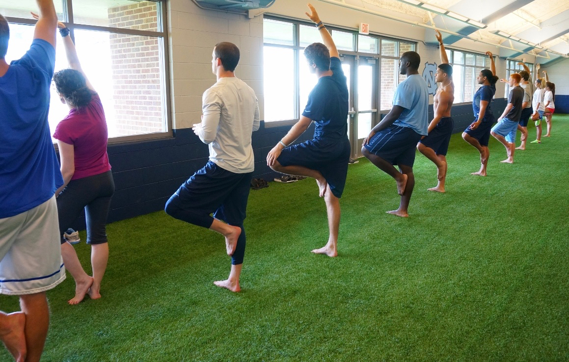 Maybe your niche is teaching yoga to athletes, like me