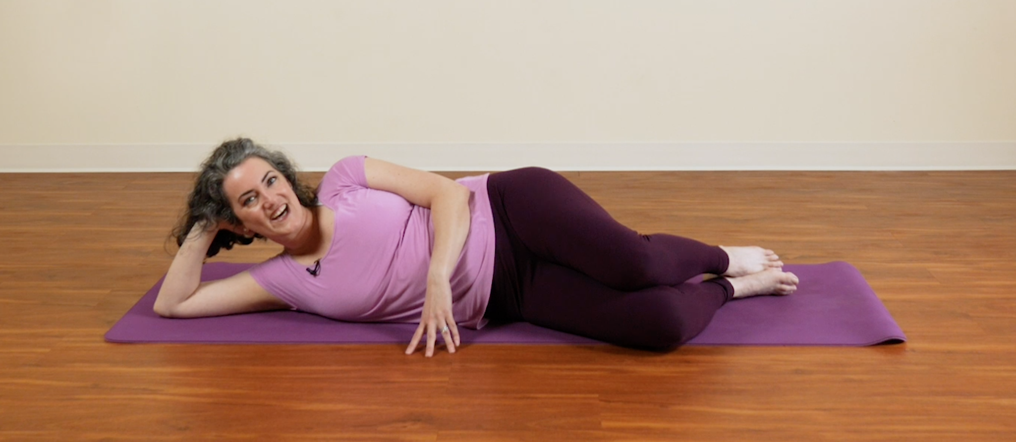 Watch: Six Moves of the Spine, Supine, Two Legs at Yoga Vibes