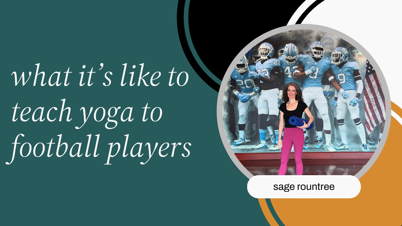 What It’s Like to Teach Yoga to Football Players