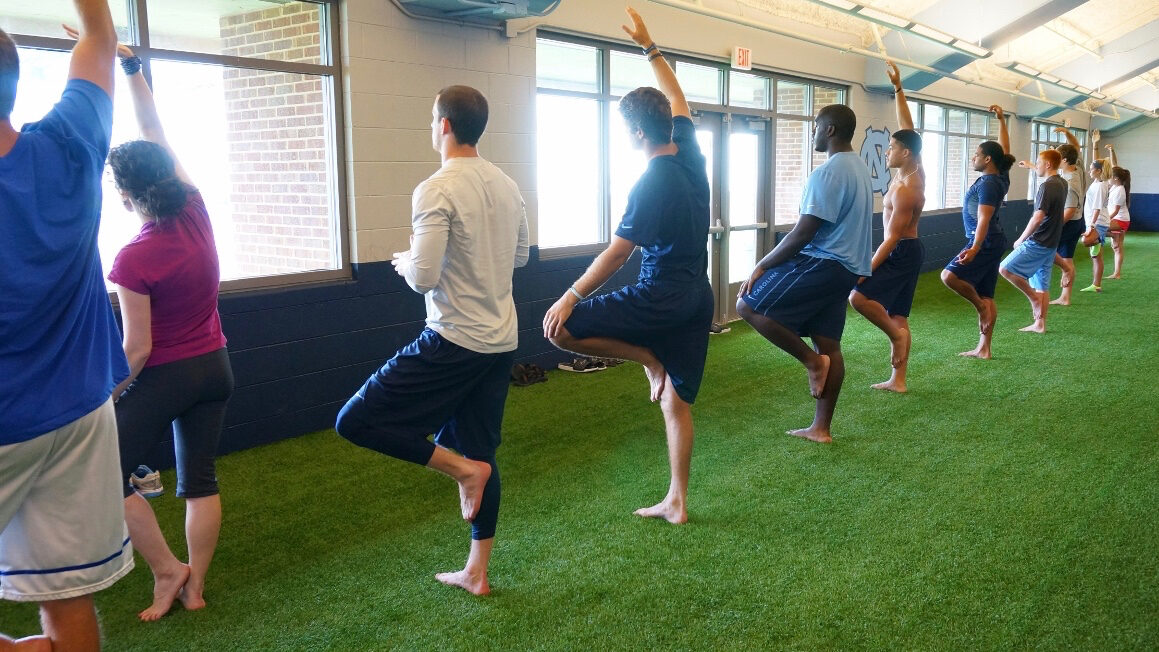 Maybe your niche is teaching yoga to athletes, like me