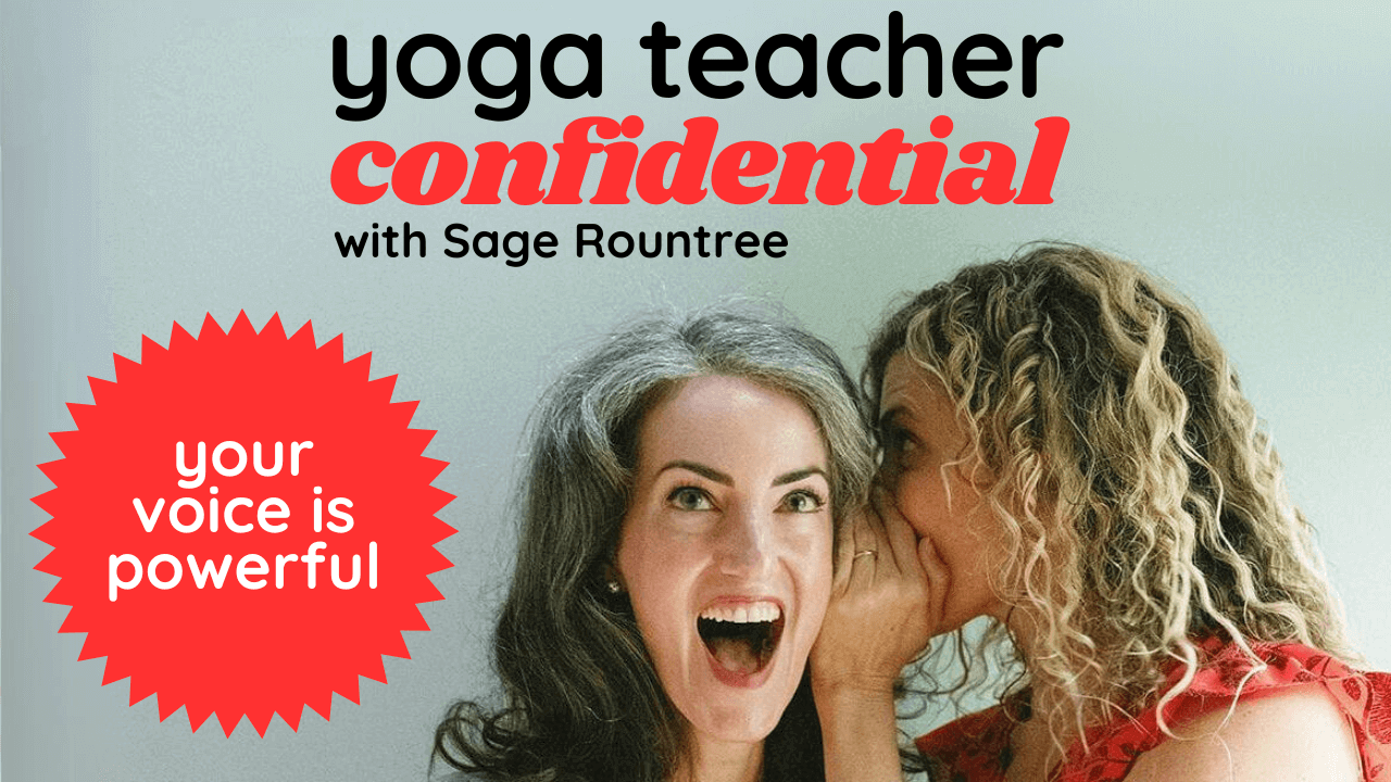 S1E21 Yoga Teacher Confidential Blog