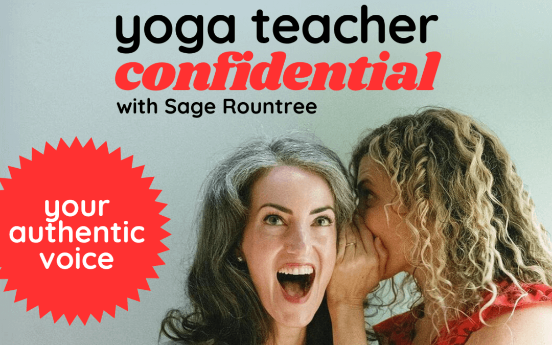 How to Find Your Authentic Teaching Voice as a Yoga Teacher (Without Losing Structure or Impact)