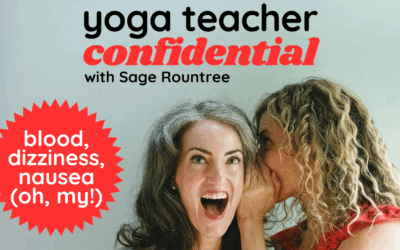 What to Do When a Student Gets Dizzy, Cries, or Bleeds in Yoga Class: A Guide for Teachers