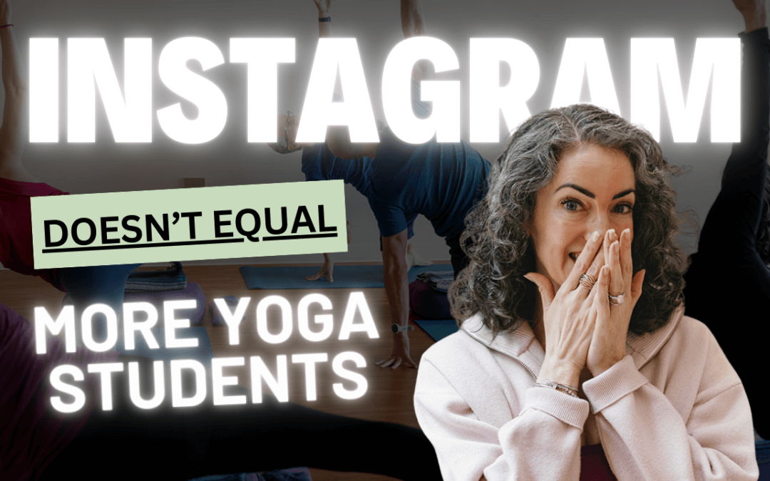 Instagram for Yoga Teachers: A Service Mindset That Lowers the Pressure