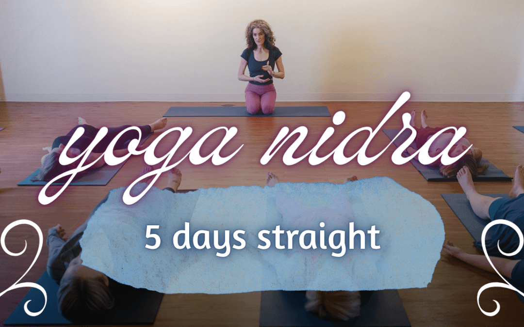 She Learned the Recipe and Taught Yoga Nidra Five Days Straight