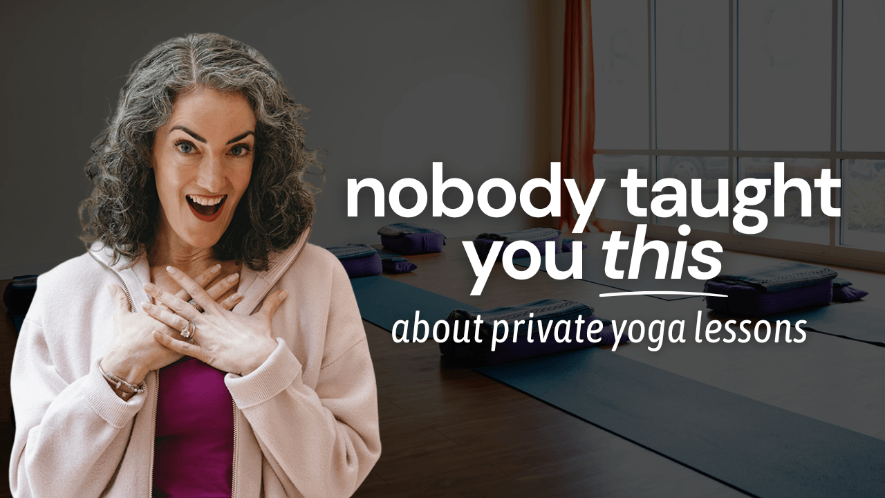 Sage Rountree knows the secrets to teaching a great private yoga lesson