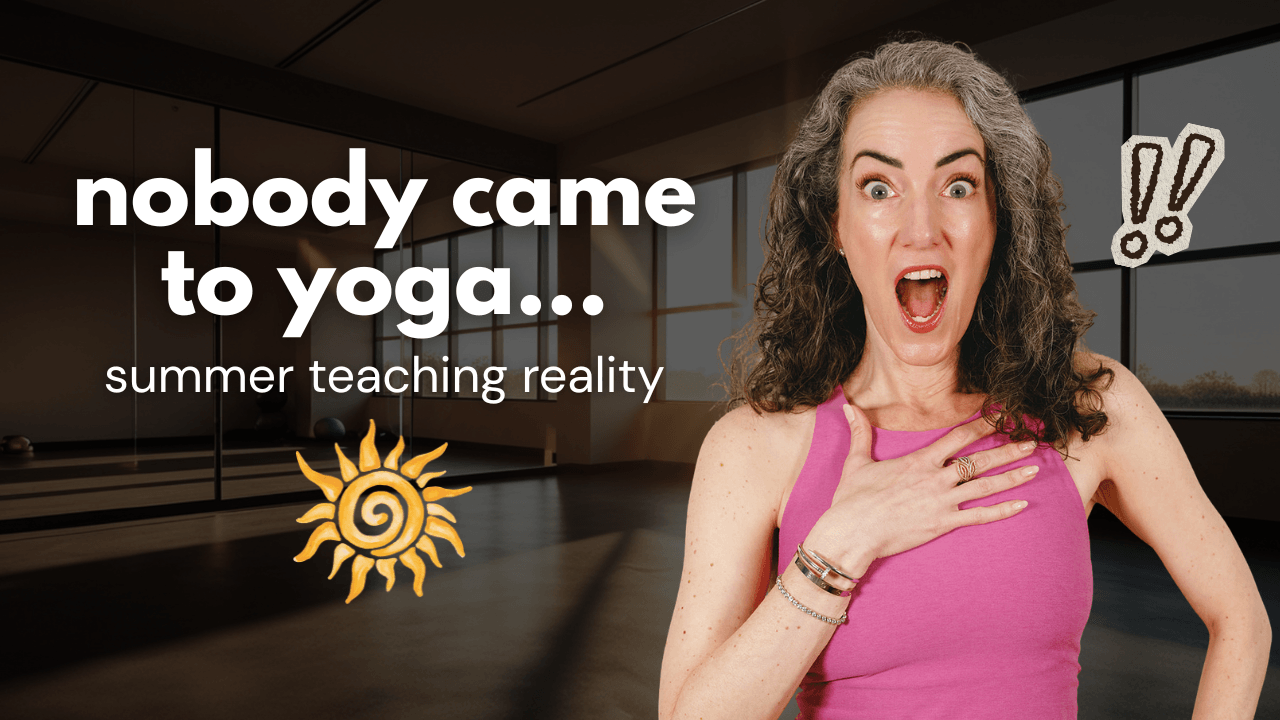 Sage Rountree knows summer can be unpredictable for yoga teachers