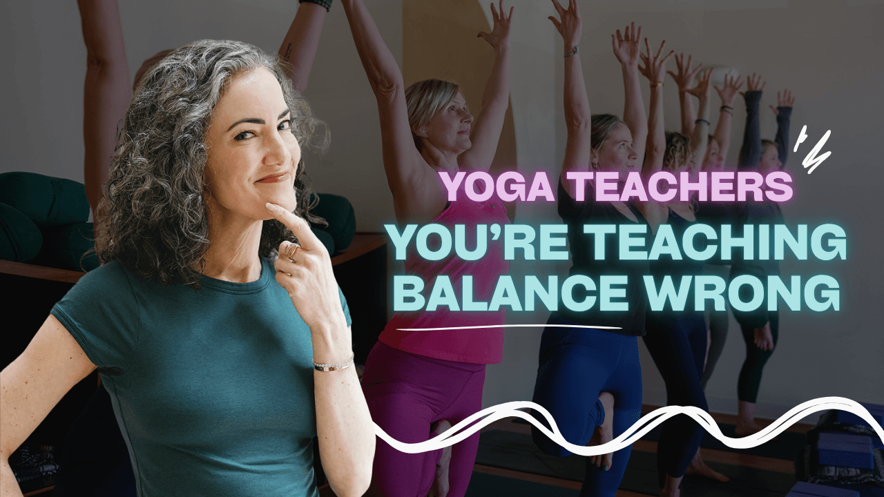 Sage Rountree teaches you how to teach balance