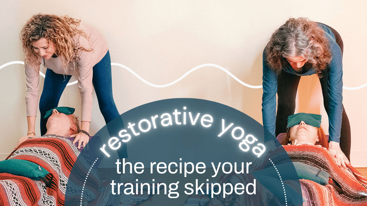 How to Teach a Restorative Yoga Class Sage Rountree trains you to teach restorative yoga