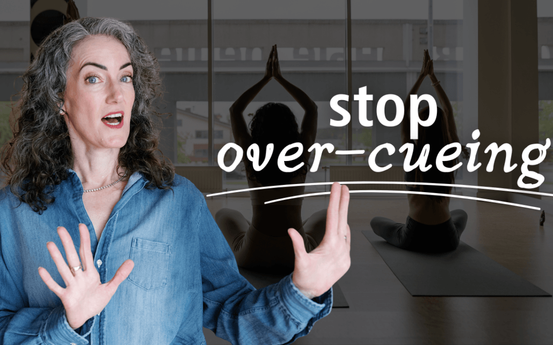 The Yoga Teaching Voice Mistake That Costs You Students (And What to Say Instead)