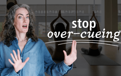 The Yoga Teaching Voice Mistake That Costs You Students (And What to Say Instead)