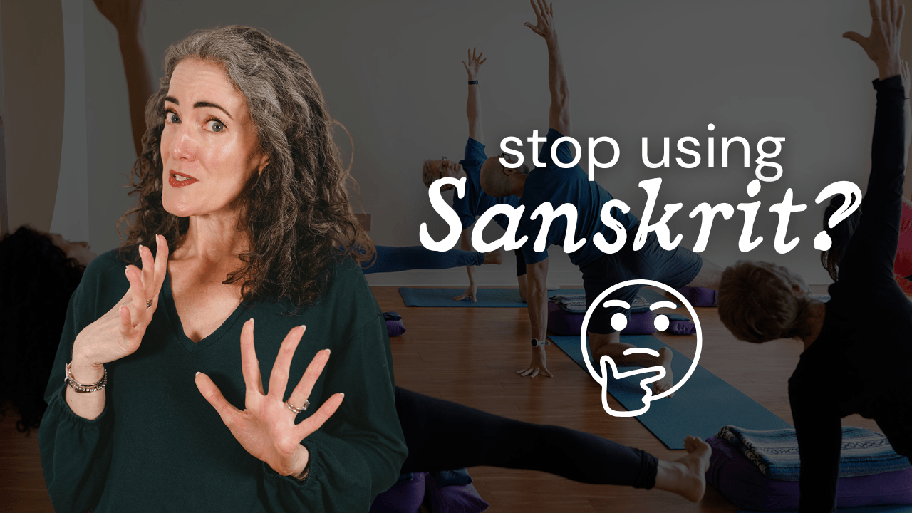 Sage Rountree on when and how to use Sanskrit in yoga class