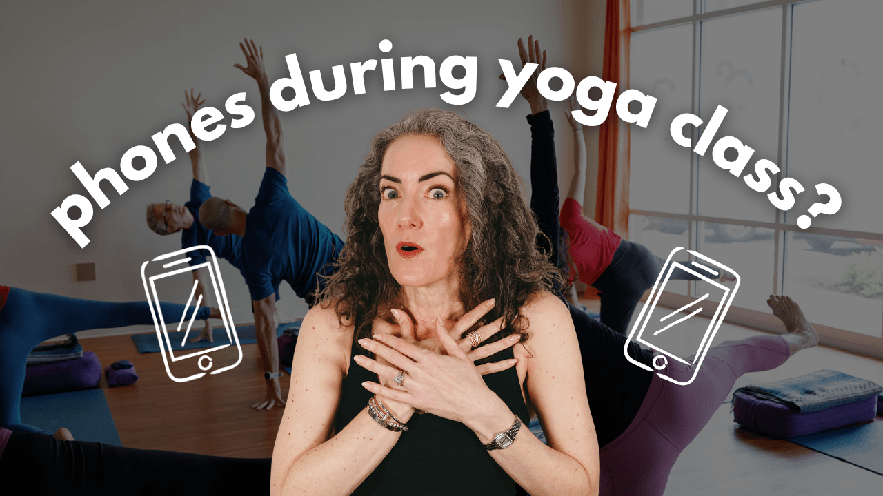 Sage Rountree asks whether phones belong in yoga class