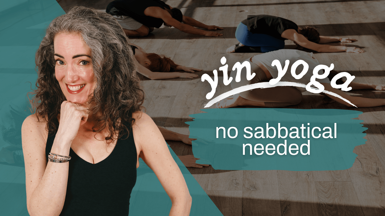 Sage Rountree leads yin yoga teacher training online