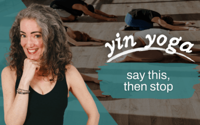 Yin Yoga Cueing: What to Say During Long Holds (Word for Word)