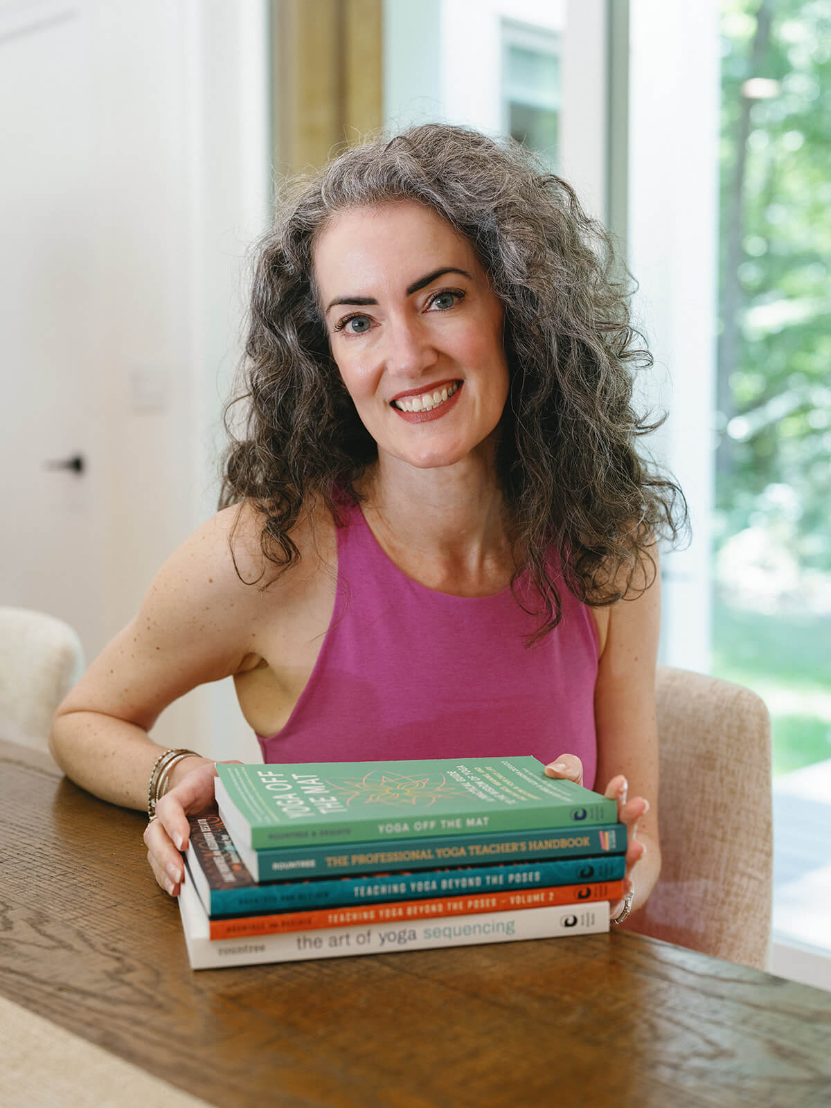 Sage Rountree, author of books on how to teach yoga well