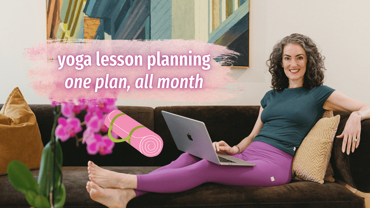 Sage Rountree shows you how to repeat your yoga lesson plan