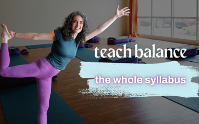 Can a Whole Course Be About Balance? (What 20 Hours Covers)