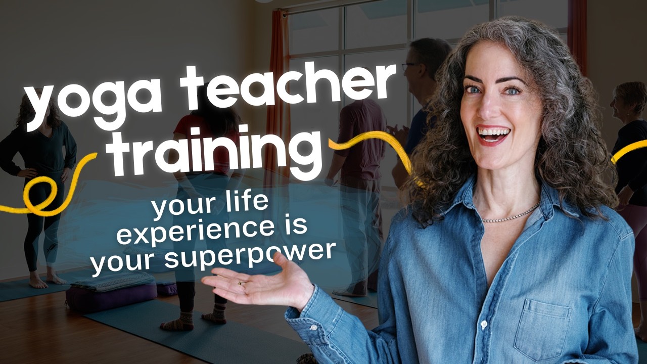 Sage Rountree in the video thumbnail for “Your Life Experience Is Your Yoga Teaching Superpower”