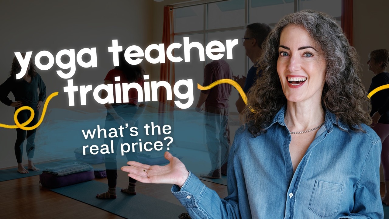 How Much Does Yoga Teacher Training Cost? A Real Breakdown Sage Rountree in the video thumbnail for “How Much Does Yoga Teacher Training Cost? (The Real Breakdown)”